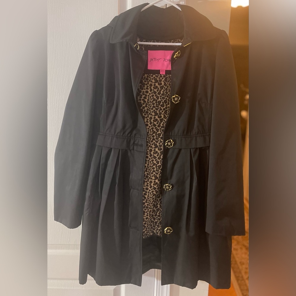 Betsy Johnson Rain Coat